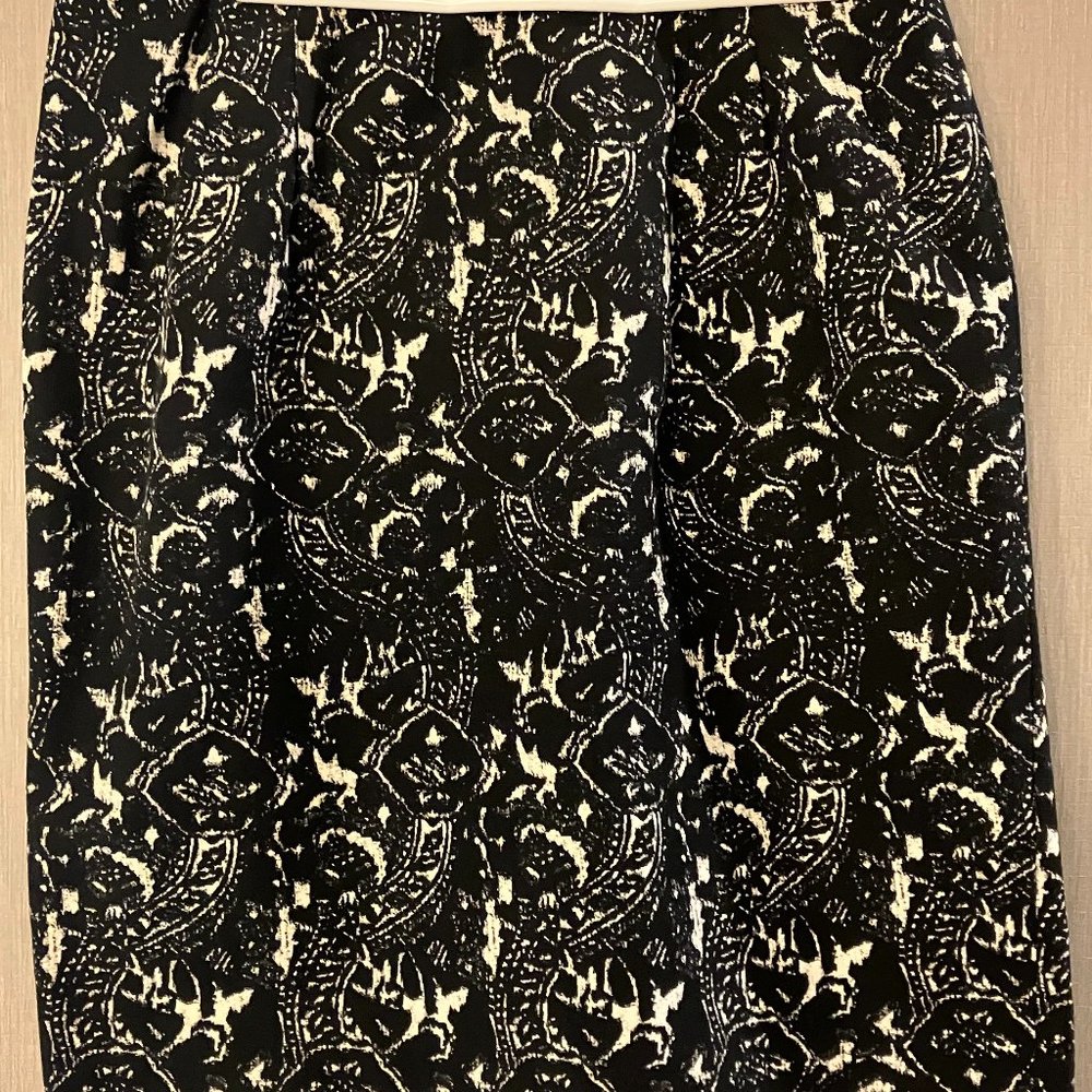 Talbots Baroque Design Skirt